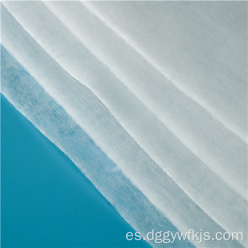 Algodón blanco de aguja de textiles para el hogar perforado con aguja no tejido